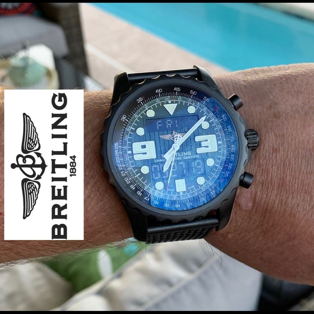 !!SOLD!! BREITLING Limited Edition Chronospace - Picture 3 of 8